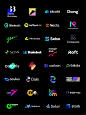 科技感与简约风并存的极简logo设计 - 小红书