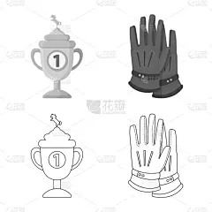 设备用品,品牌名称,分离着色,黄金,运动,杯,骑,收集,设计