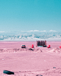 ƟASIS FRƟM 590(n)M : The project is shot from the "Antigua Carretera Panamericana Sur" at 590 meters above sea levels during a month-long trip to Perù. Coming from the west coast, in direction to Nazca, after hundreds of kilometers of road in th