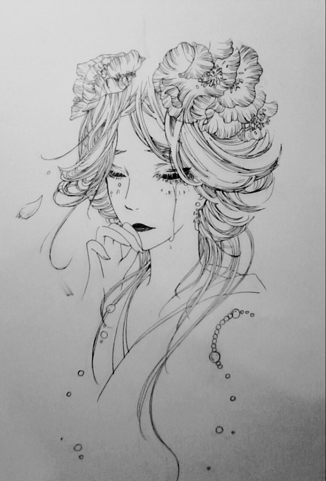 个人作品，原作夏达的《子不语》，芙蓉花精...