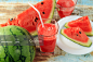 新鲜的西瓜,西瓜汁 - Originoo锐景创意 图片详情