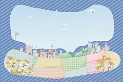 矢量卡通蓝色文艺儿童插画教育背景高清素材 儿童插画 卡通 城市 手绘 教育 文艺 条纹 母婴 海报 矢量 矢量图 背景 蓝色 风景 背景 设计图片 免费下载 页面网页 平面电商 创意素材
