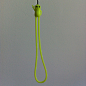 台湾BONE 果铺 外星人造型 手机挂绳 弹力胿胶吊绳