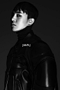 G-Dragon 和 Taeyang 一同为韩国品牌 JUUN.J 拍广告照！黑色魅力帅翻天！