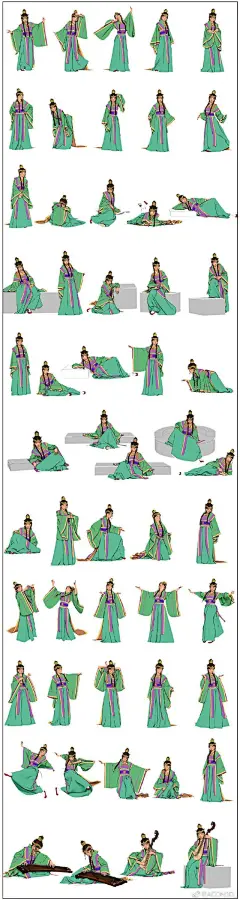 草图大师武侠3D人物模型  ⋌༼ •̀ ⌂ •́ ༽⋋

该商品包含5种模特！
1~2号模特：各有100种动作姿势
3~5号模特：各有50种动作姿势

一共未满100元咯 O网页链接 ​​​​
