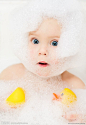 洗澡的宝宝婴儿摄影图