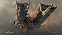 Destiny 2: Cabal Capital Ship, Andrew Averkin : I am really excited to share with you my work for Destiny 2. Thanks Blur for giving me another great chance to take part in this, since I know that Destiny has a lot of fans all over the world, so it was a h