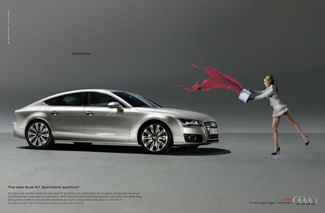 Audi&nbsp;平面广告创意设计