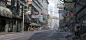 China town, Miguel Méndez : First time using sketchup, inspired a little bit in the amazing background art from ghost in the shell.