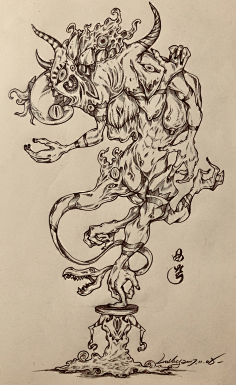 我的鬼魔世界-花瓣网|陪你做生活的设计师 | kim