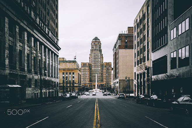 城市建筑背景街头欧美风大图