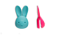bag bunny - opens bags with its cuteness | Designboom Shop : This bunny loves snacks! In fact, he loves any kind of bagged food, which he will cut open smoothly without making a mess.   And unlike other bunnies, he doesn’t scurry away. He magnetizes himse