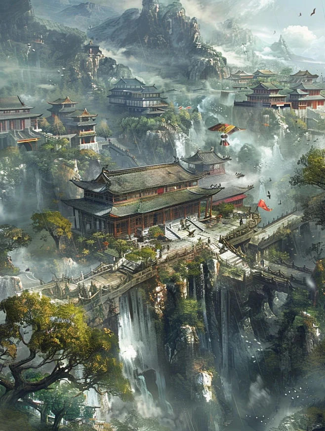 仙侠学院——隐匿于深山的宗门 - 小红书-花瓣网