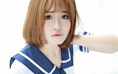 短发漂亮女孩电脑高清壁纸-壁纸下载-www.pp3.cn