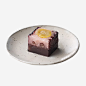 紫米柠檬糕高清素材 产品实物 小巧 甜品 免抠png 设计图片 免费下载
