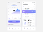 Dashboards Inspiration 2018 – Muzli - Design Inspiration : via Muzli design inspiration