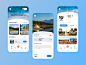 社交UI设计app ui界面设计旅游旅行