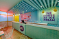 Soft Touch Ice Cream Shop Interior Design by Plasma Nodo ​​​​