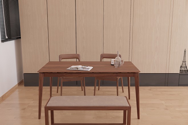 【客厅】：客厅与餐厅相互连通，这一设计为...