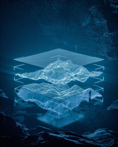 阿弥A1采集到behance
