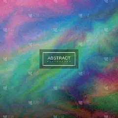 抽象背景与彩色云纹纹理