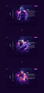 Avengers endgame 2019 : Concept design web & UI/UX