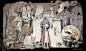 【插画师 parallela66 的插画作品十分有画面感】全图：O插画师 parallela66 的插画作品十分有画面感