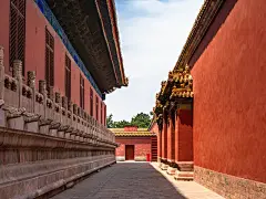 故宫太庙劳动人民文化宫红墙内外高清壁纸图片下载