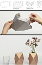 Snug.vase, el florero plegable de Snug.studio | <a href="http://www.experimenta.es/noticias/industrial/florero-plegable-de-snugstudio-diseno-3891" rel="nofollow" target="_blank">www.experimenta.e...</a>