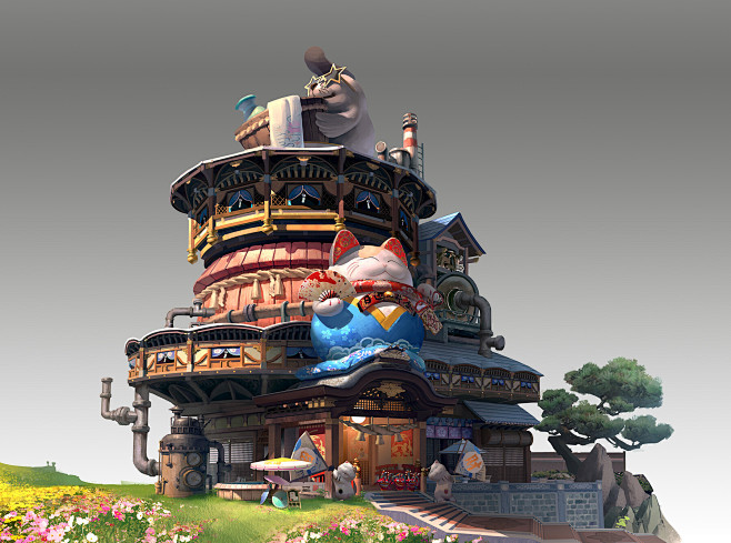 学生作品, 三叠色 Size : 学生作...
