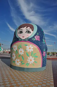 内蒙古游记之满洲里套娃广场