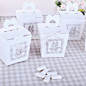 Double Happiness Wedding Favor Box   #wedding souvenirs# #candy box# #party decoration# #DIY#  