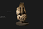 兽爪下的人头，石膏像雕像青铜像雕塑3d模型 - 雕塑3d模型 3dsnail模型网