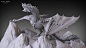 Rock Dragon, Jia Hao : Digital sculpture of the rock dragon._怪 _夜王采下来 #率叶插件，让花瓣网更好用#
