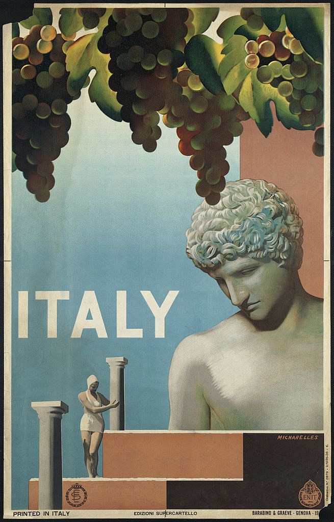 意大利 Vintage travel p...