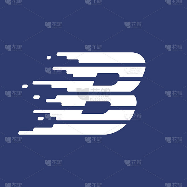 字母B图标与快速线路。