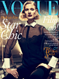 A Valentino Clad Constance Jablonski Covers Vogue Germany February 2013
