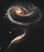 玫瑰型星系ArP273。#探索#