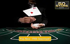 Blackjack - Play Blackjack in 50Stars Casino and get a welcome Bonus: 