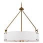 Halter Natural Brass Pendant by Nuvo Lighting