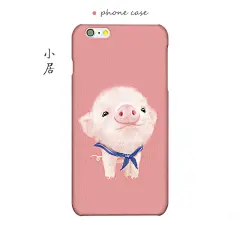 兔子小猪企鹅情侣闺蜜iPhone6s手机壳iPhoneSE一对卡通萌系动物-淘宝网