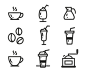 餐饮美食 UI元素 矢量素材 图标设计 sketch_UI设计_Icon图标