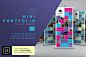 时尚易拉宝设计模板 Mini Portfolio – Roll-Up Banner 1插图