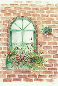 【M-G】森系插画_森女吧_百度贴吧