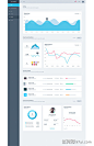 数据 分析 网页 折线 环形图 曲线 个人信息