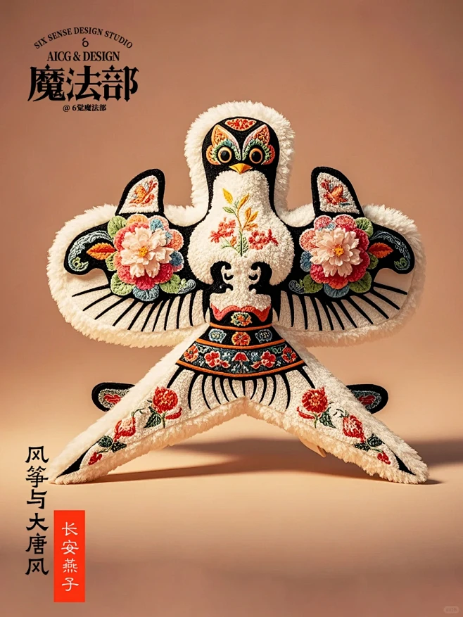 AIGC | 毛绒风筝需要多大的风才能飞...