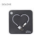 SOLOVE iphone5 5s数据线iPhone6 plus ipad苹果手机充电线通用-淘宝网