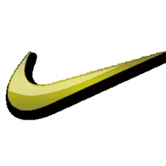 水晶效果nike标志设计图