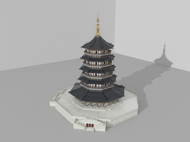 备注：个人作品  严禁商用
雷峰塔又名皇...