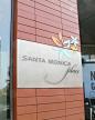 加利福尼亚州圣塔莫尼卡广场导视系统设计，标视学院